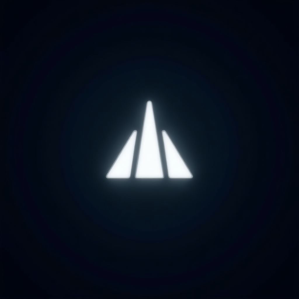 Logo analytiky dat - bílá verze